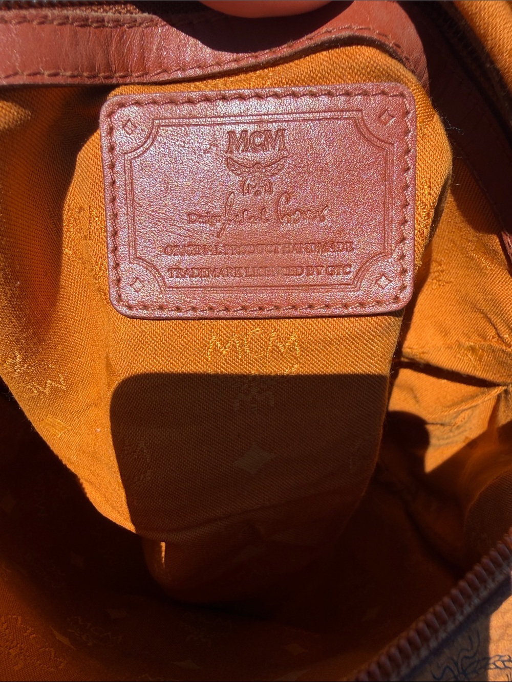 Vintage MCM Golf Collection Boston Bag [rare] - Picture 14 of 14